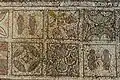 Sandalen im Mosaik von Agia Trias