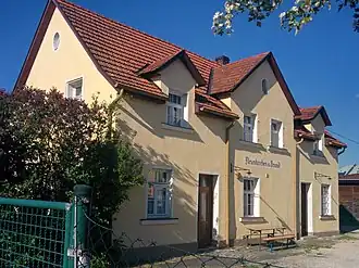 Der ehemaliger Bahnhof