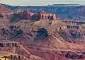 Der Venus Temple (links) und Apollo Temple (rechts) / North Rim