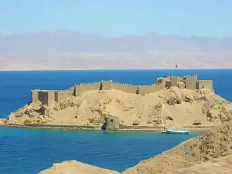 Saladin-Festung auf der Pharao-Insel