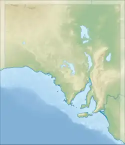 Lagekarte von  Australien South Australia