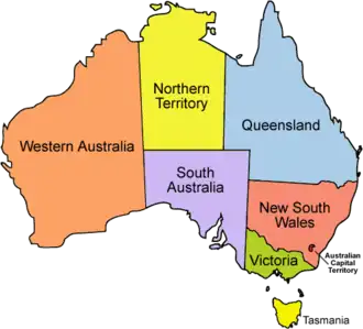 Die Reiseregionen Australiens