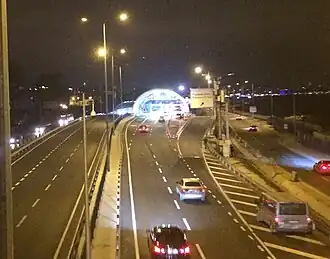 Eurasien-Tunnel - Einfahrt von Kazlıçeşme