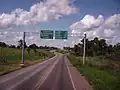BR-364 in Höhe von Presidente Médici / Rondônia