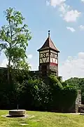 Nürnberger Türmchen am südöstlichen Eck der Stadtmauer