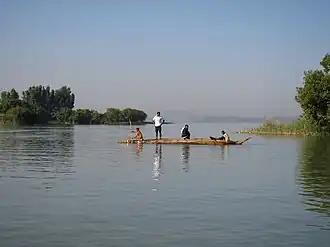 Der Abfluss des Blauen Nils aus dem Tanasee