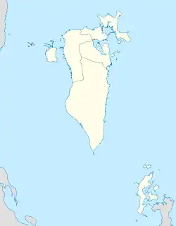 Lagekarte von Bahrain