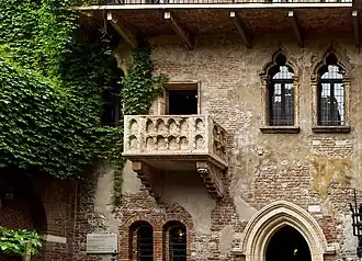 „Balkon der Julia“, Verona