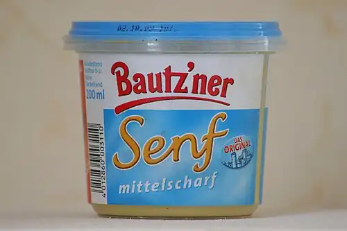 Bautz´ner Senf mittelscharf
