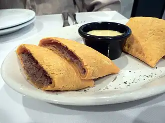 Beef patty - Teigtasche mit Rindfleischfüllung