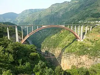 Beipanjiang-Eisenbahnbrücke