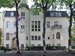 Villa Geisberg in der Ahornstraße im Kielgan-Viertel (heute Botschaft von Kroatien)