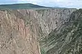 Blick auf den Gunnison River in der Schlucht
