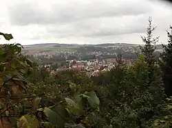 Blick auf Heilbad Heiligenstadt vom Iberghaus
