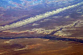 Comb Ridge (aus der Luft)