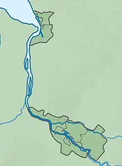 Lagekarte der Hansestadt Bremen