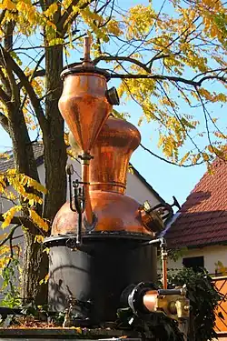 Kupferne Brennblase