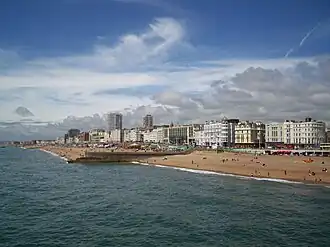 Küste von Brighton
