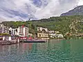 Brunnen mit der Seepromenade
