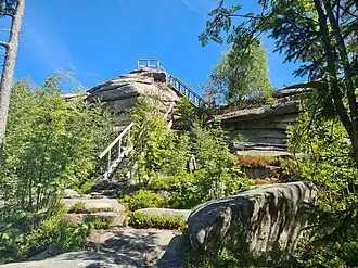 Aufgang zum Burgstein