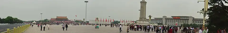 Panorama Tienanmen-Platz