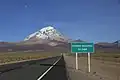 Der Sajama Nationalpark mit dem namensgebenden Nevado Sajama / Bolivien
