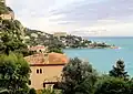 Cap-d'Ail mit der Baie de Saint-Laurent und Kap Mala