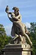 Faun und Nymphe