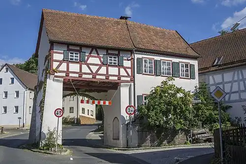 Das Torhaus in der Hauptstraße