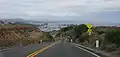 Blick in Richtung Dana Point von der CA-1, die hier endet
