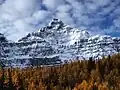 Der Deltaform Mountain ist der höchste Berg des Parks