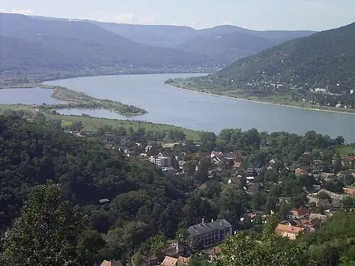 Das Donauknie bei Visegrád