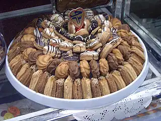 Verschiedene Sorten Kleingebäck