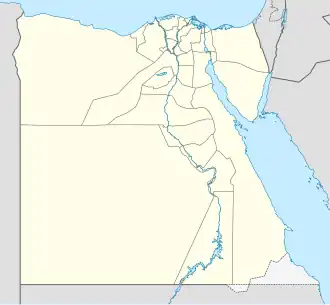 Lagekarte von Ägypten