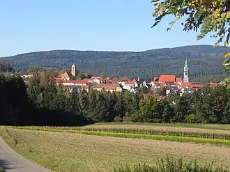 Blick auf Erbendorf