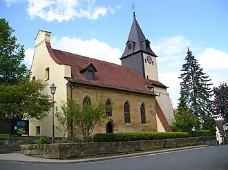 Die Kirche in Ermreuth