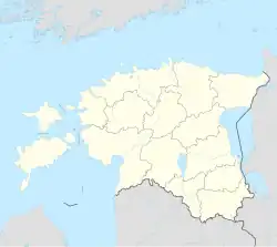 Lagekarte von Estland