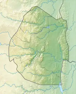 Lagekarte von Eswatini