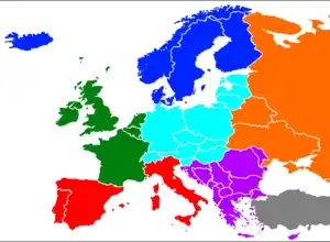 Die Regionen Europas