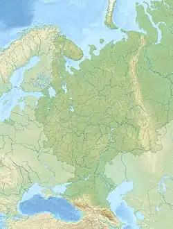 Lagekarte von Russland