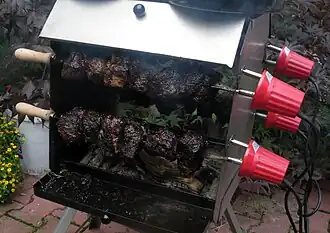 Mutzbraten auf dem Grill