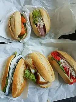 an Fischbrötchen