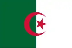 Flagge Algerien