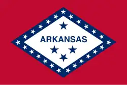 Flagge Arkansas