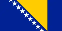 Flagge Bosnien und Herzegowina
