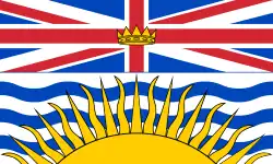Flagge British Columbia