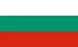 Flagge Bulgarien
