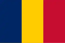Flagge des Tschad