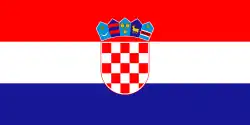 Flagge Croatia