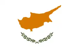 Flagge Zypern